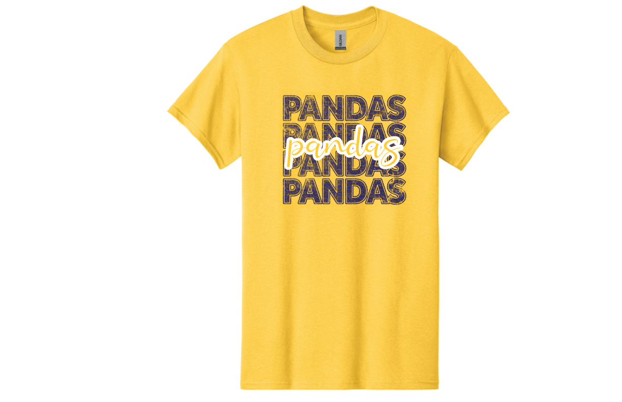 Yellow Panda T-Shirt