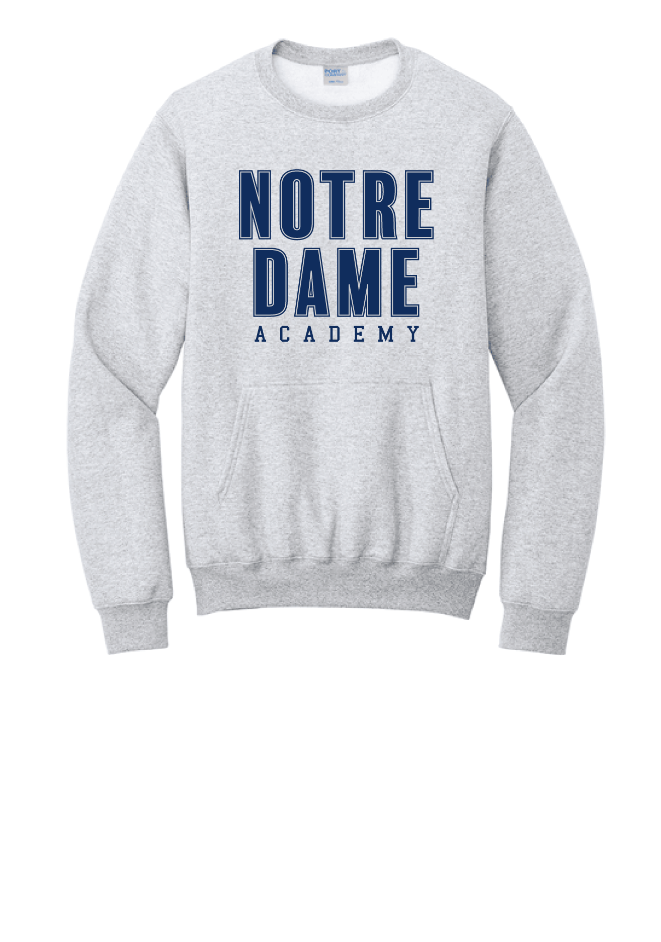Grey NDA Pocket Crew Sweatshirt