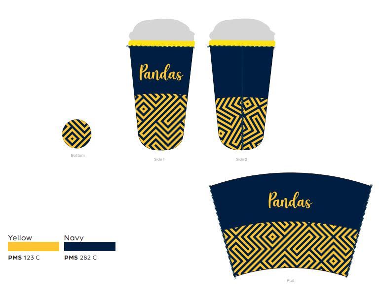 Panda Large Drink Sleeve