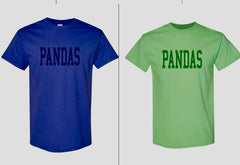 Multi-color  Panda T-Shirts