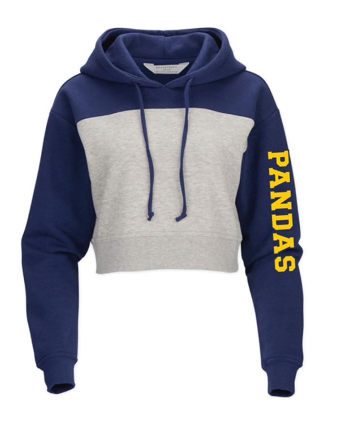 Hooded Crop Sweatshirt