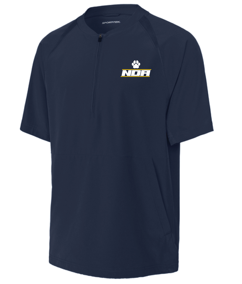 Men's 1/2 zip Short Sleeve Jacket