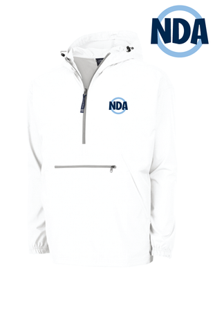 White Pullover Rain Coat