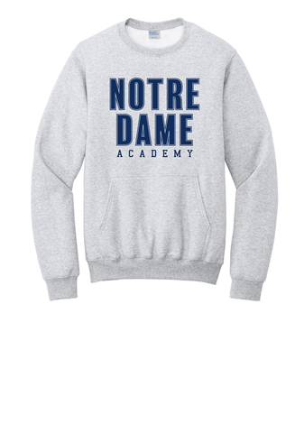 Grey NDA Pocket Crew Sweatshirt