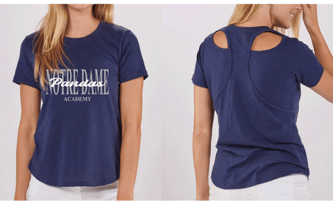 Navy tee