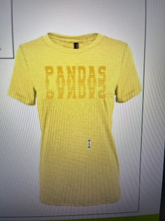 Panda Mirror Yellow T-Shirt