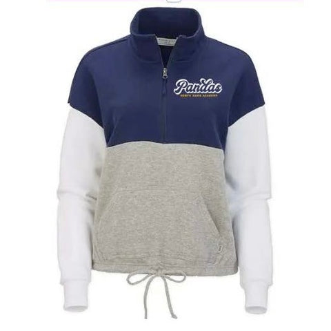 Fleece Colorblock QTR Zip