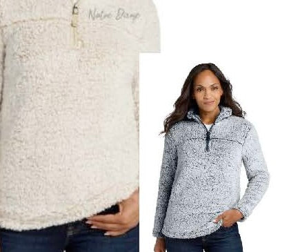 Women's Cozy 1/4-Zip Fleece - Navy